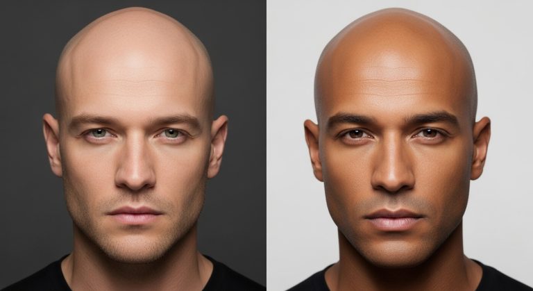 Matte vs. Shiny Bald Head: Which Look Is Right for You?