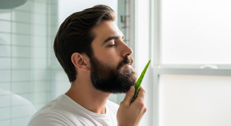 Aloe Vera for Men’s Beard Care: Benefits, Drawbacks, and Practical Tips