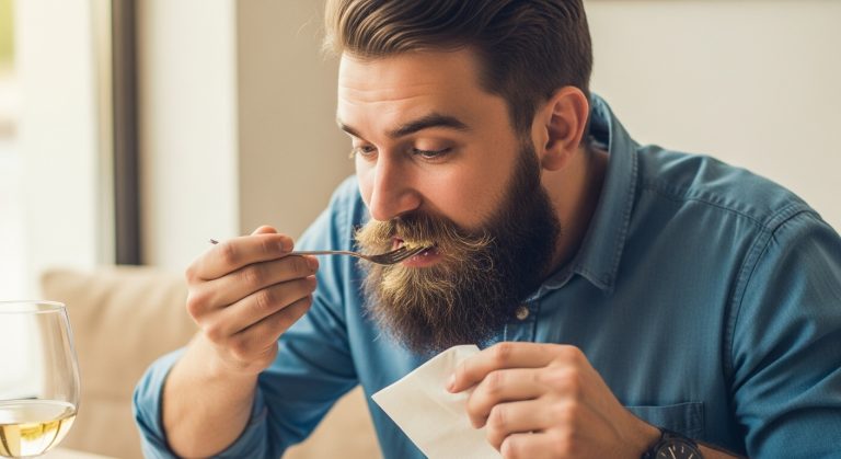How to Eat with a Beard: Mastering Mealtime Without the Mess