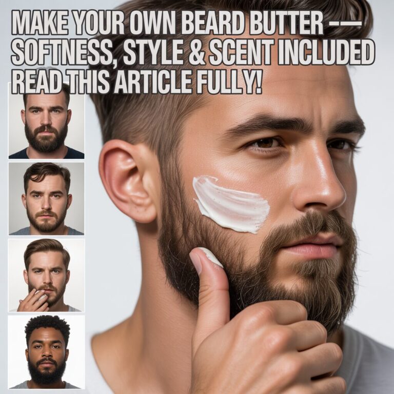 Make Your Own Beard Butter — Softness, Style & Scent Included