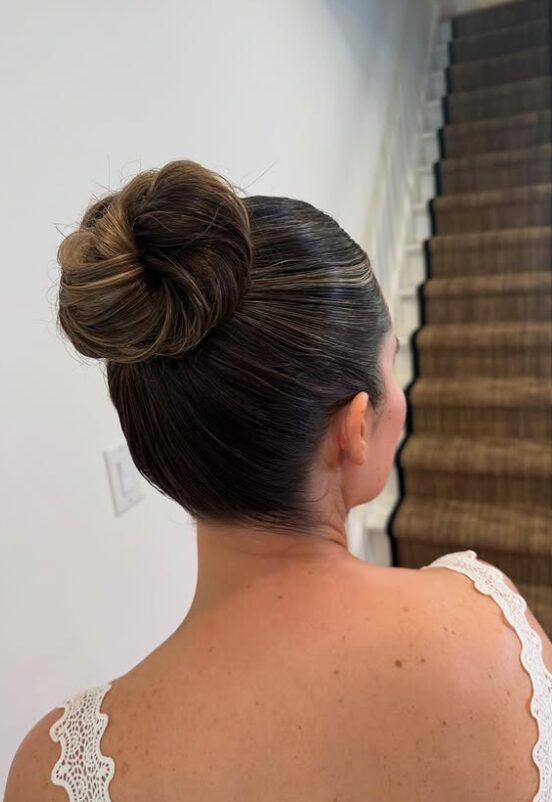 4. Sleek High Bun