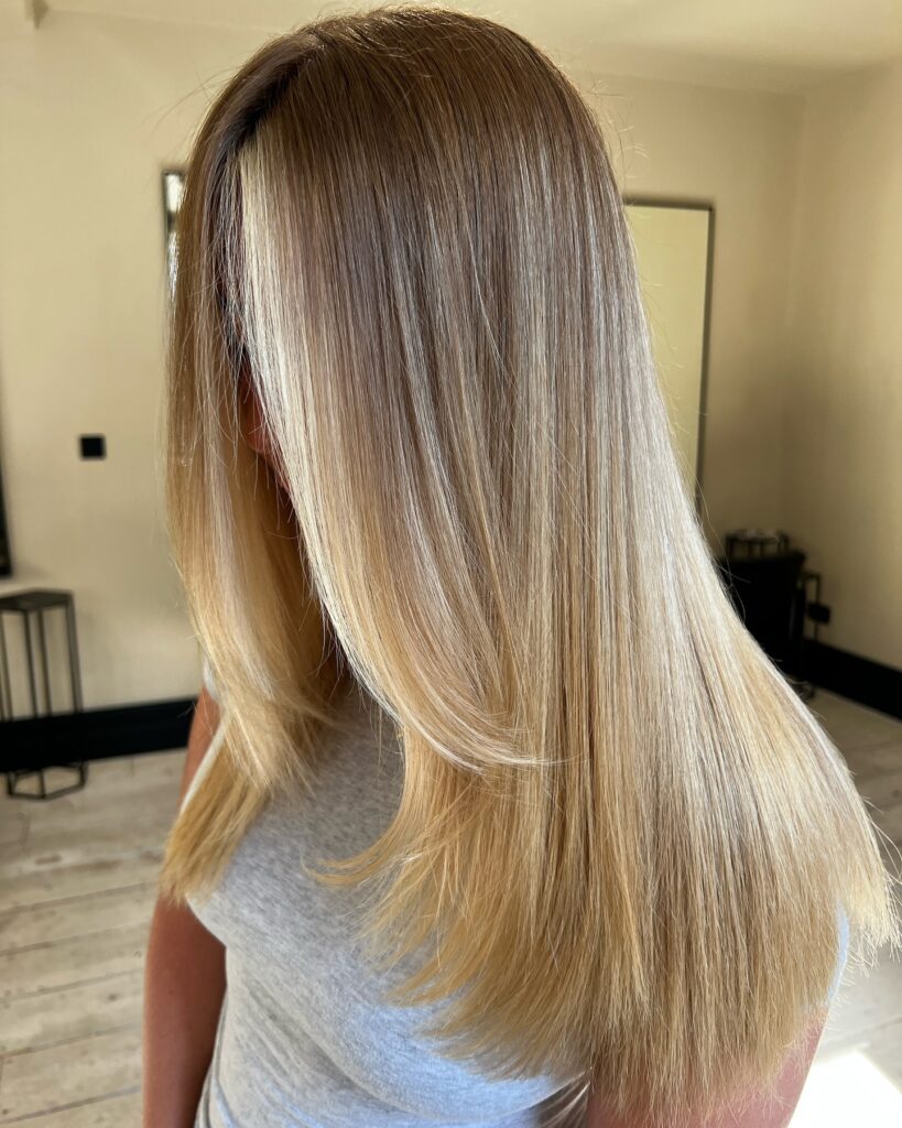 3. Honey Blonde Balayage