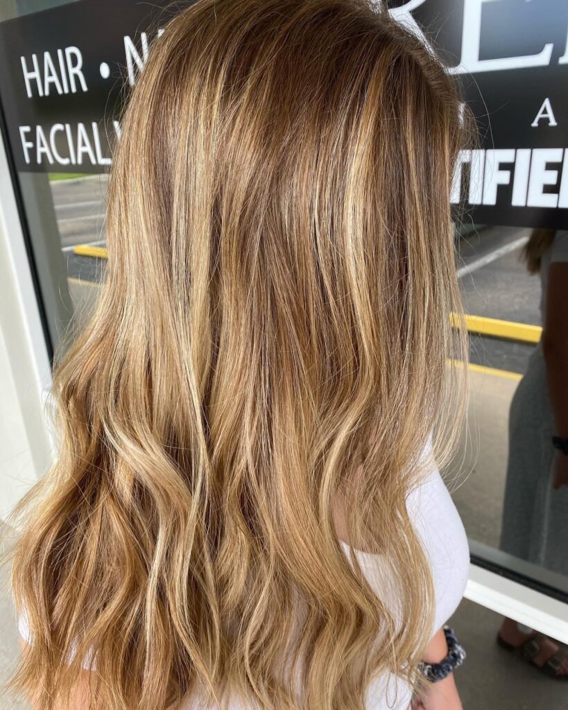 8. Dirty Blonde Balayage