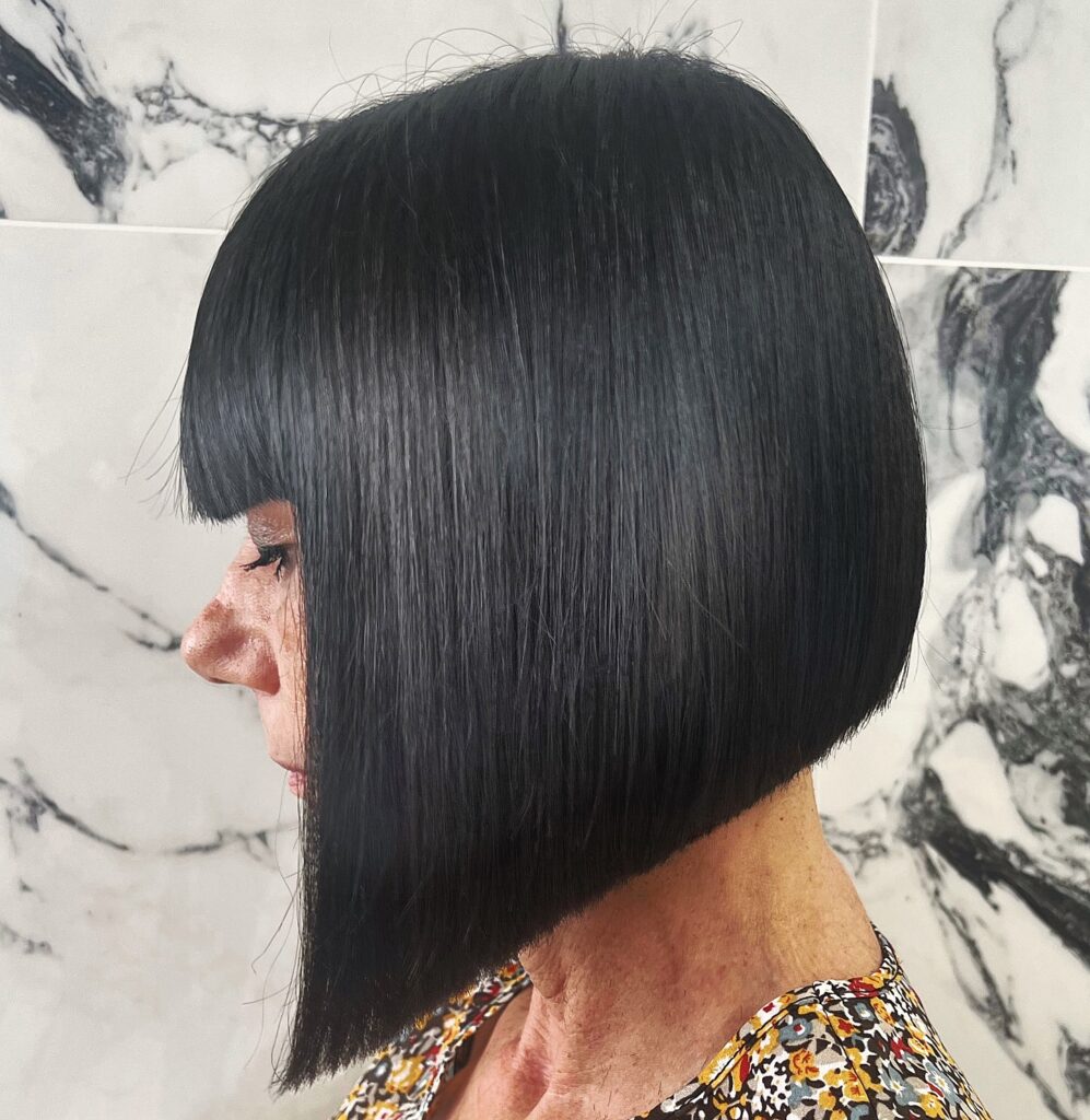 11. Asymmetrical Choppy Bob