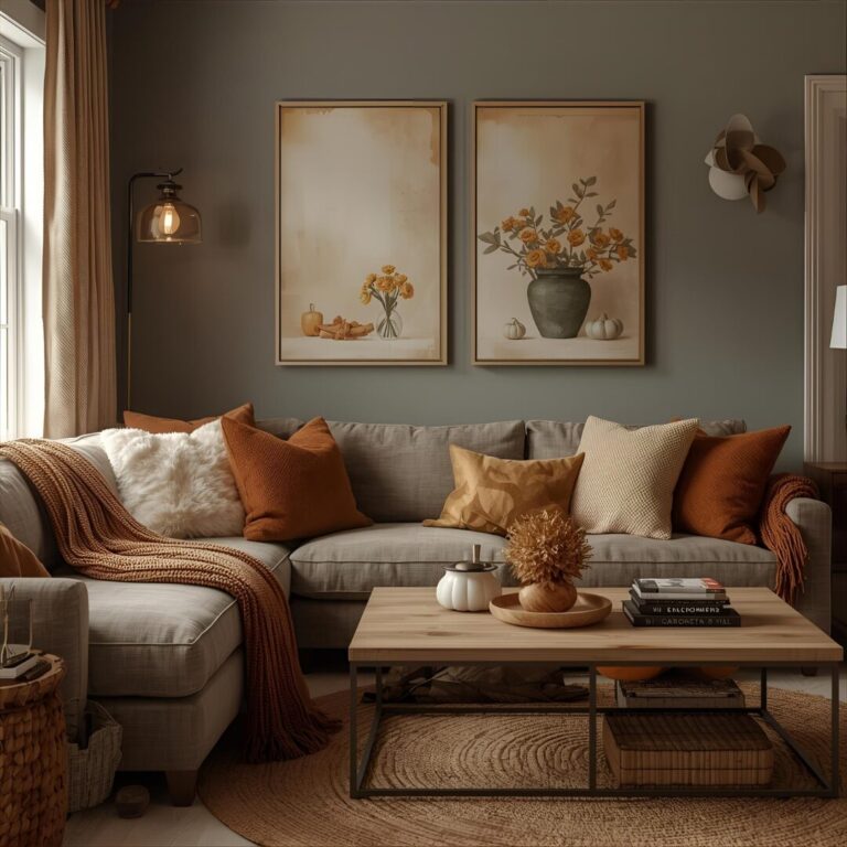 Amazing Cozy Fall Living Room Ideas to Warm Up Your Home To Try