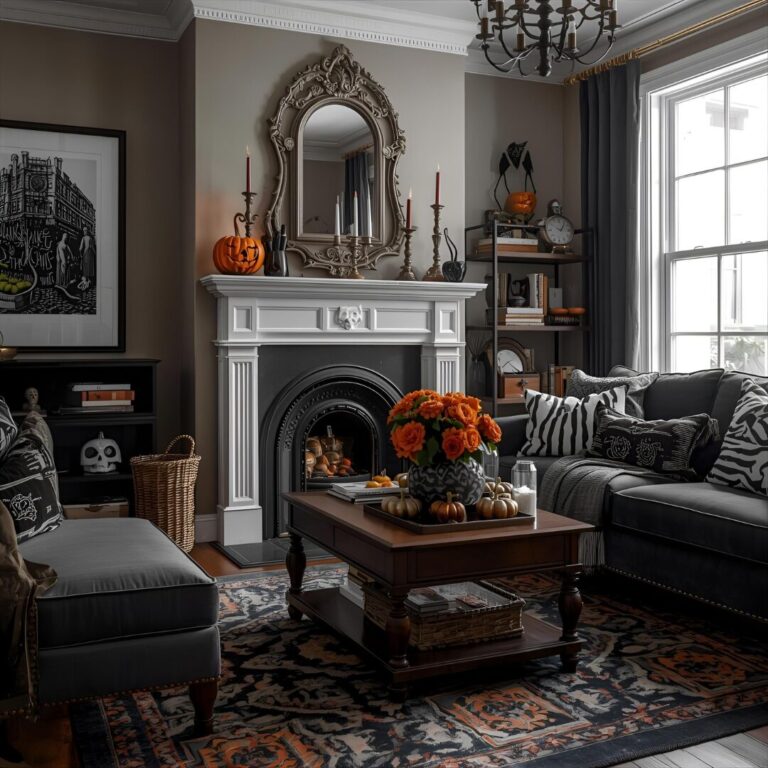 Creative Halloween Living Room Decor Ideas for Home