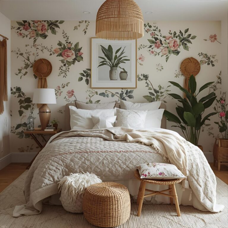 10 Floral Boho Bedroom Ideas for a Dreamy and Relaxed Space
