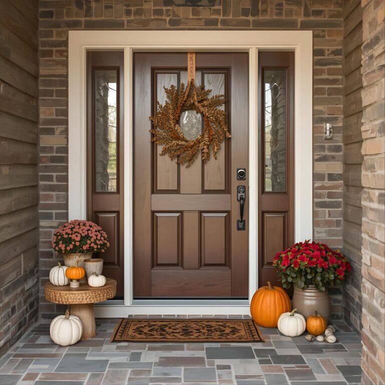 Amazing Fall Entrance Home Decor Ideas That Feels Crazy For Guests