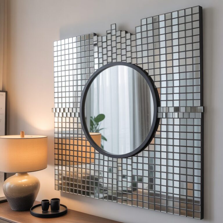 10 Mirror Mosaic Wall Art Ideas For Amazing Home Design