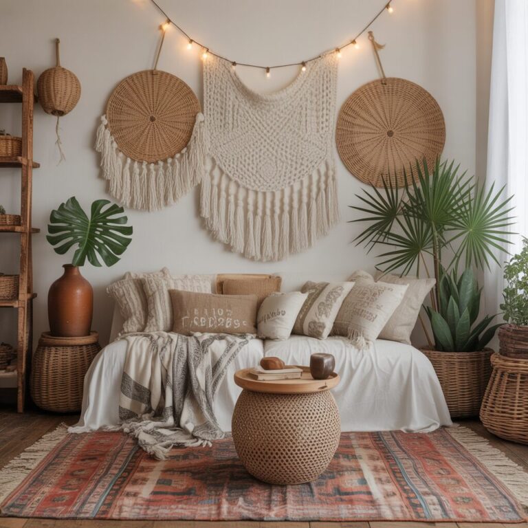 12 Boho Home Decor Ideas for a Free-Spirited and Cozy Home