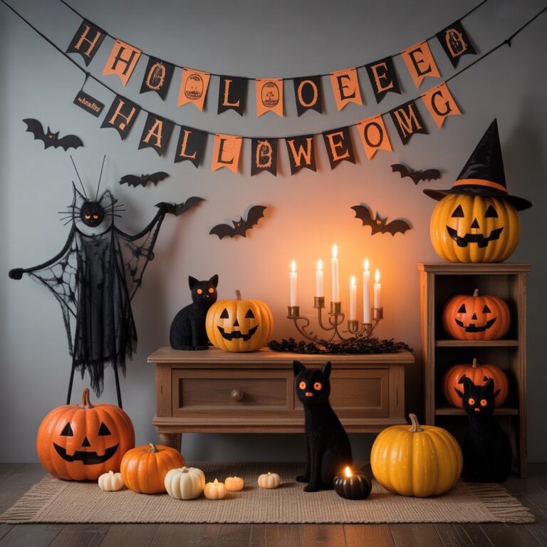 15 Nostalgic Halloween Decor Ideas for Home That Brings Magic