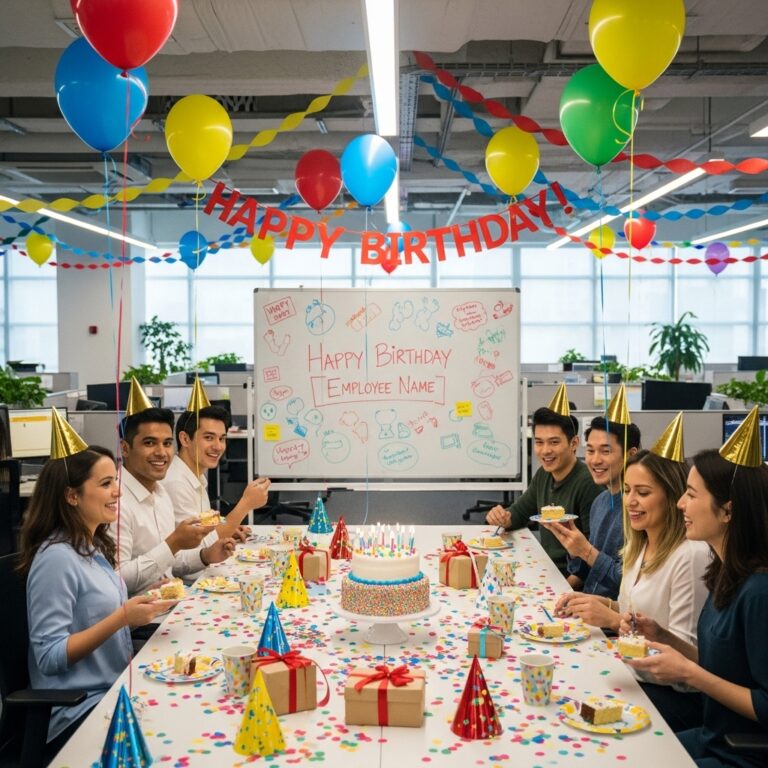 Best Office Birthday Decoration Ideas to Make Work Celebrations Special