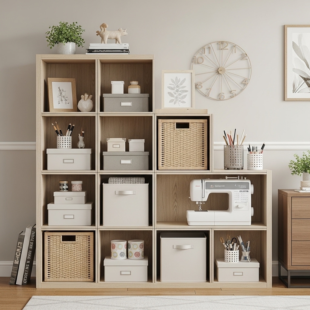5. Cube Shelving Units