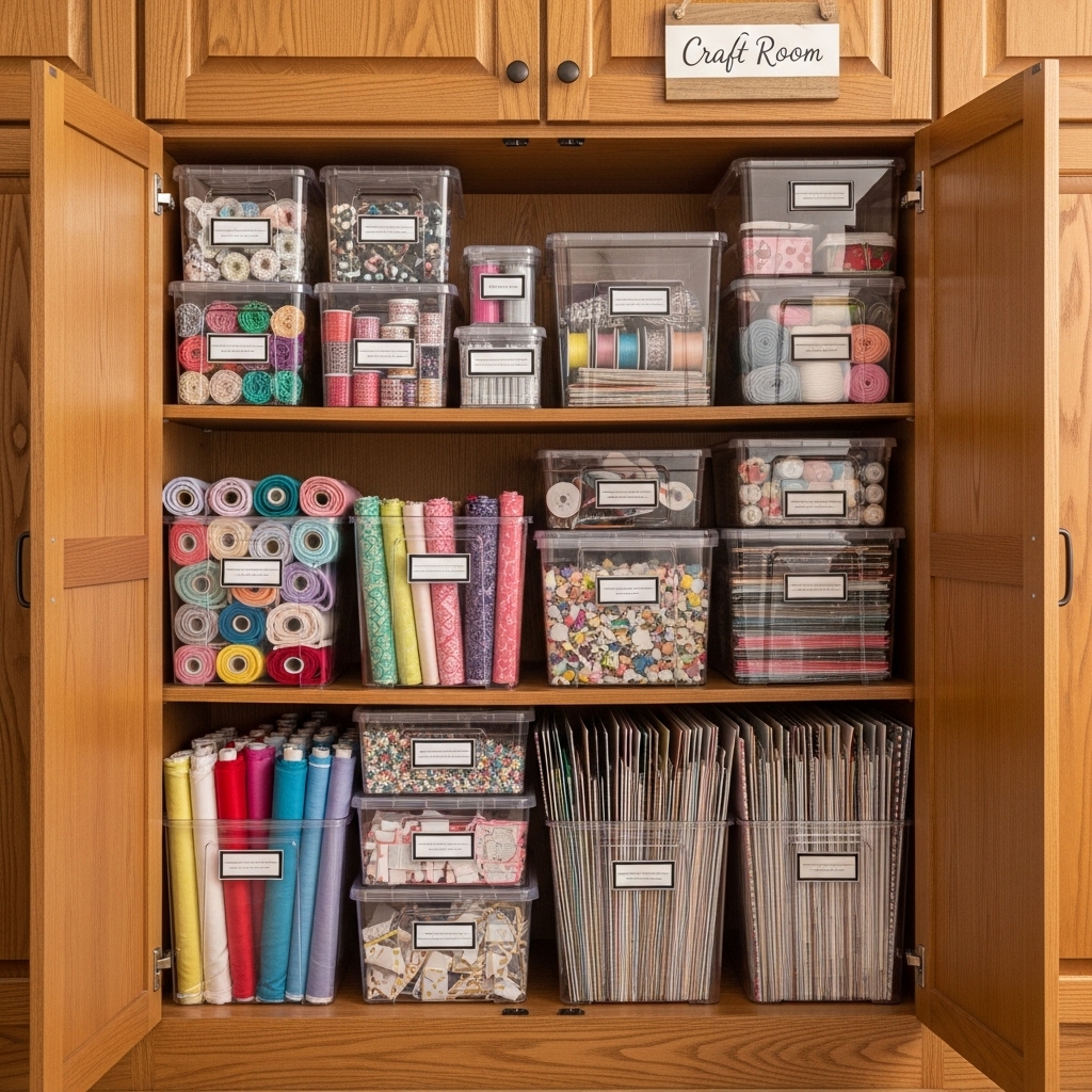 15 Smart Craft Storage Ideas to Organize Your Creative Space