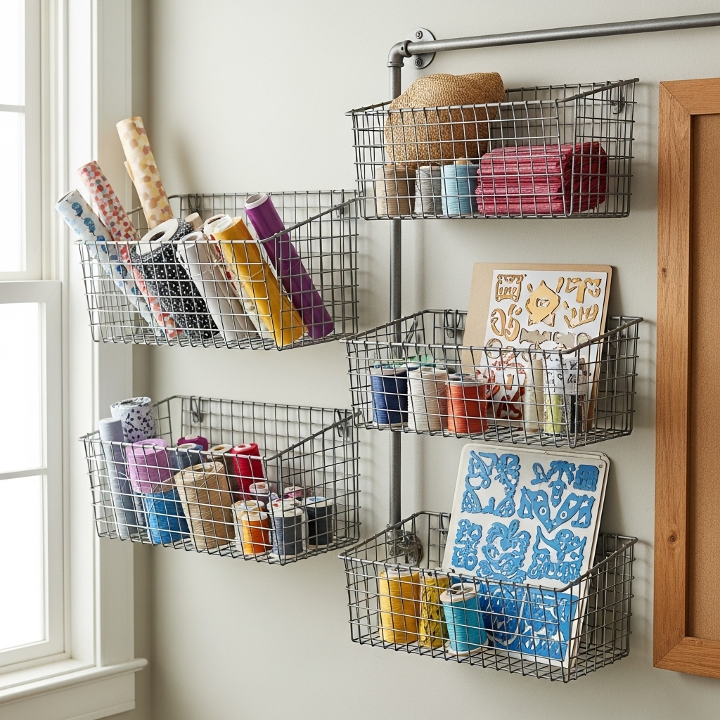 12. Hanging Baskets and Wire Racks