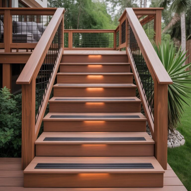 10 Deck Stairs Ideas to Elevate Your Outdoor Living Space