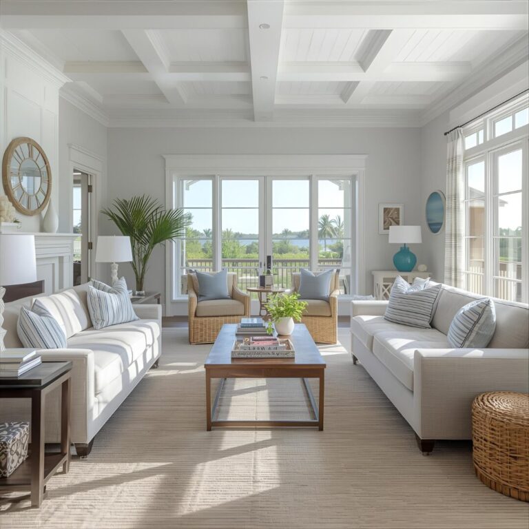 10 Chic Coastal Home Inspiration Ideas That Bring Beachy Elegance Indoors