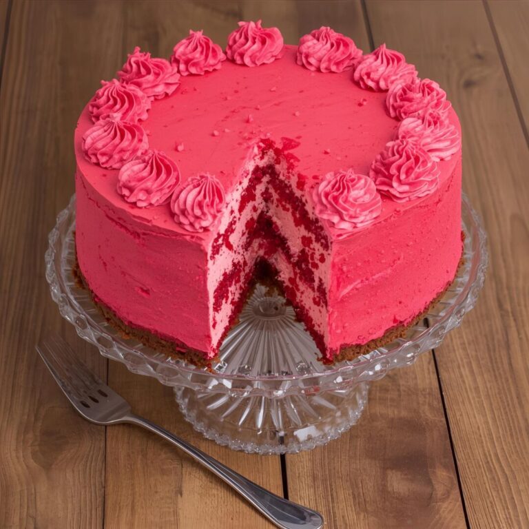 Red Velvet Cheesecake Cake Dessert: A Dreamy Layered Delight