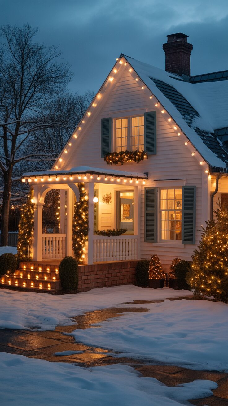 10 Christmas Lights Outside Ideas: Illuminate Your Home with Festive Magic