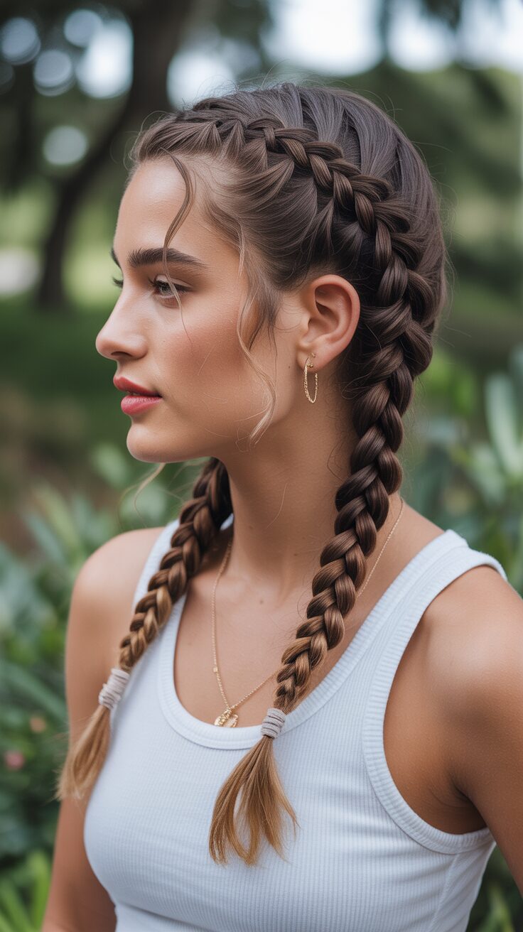 10 Dutch Braid Hairstyles For Ladies That Are Trending