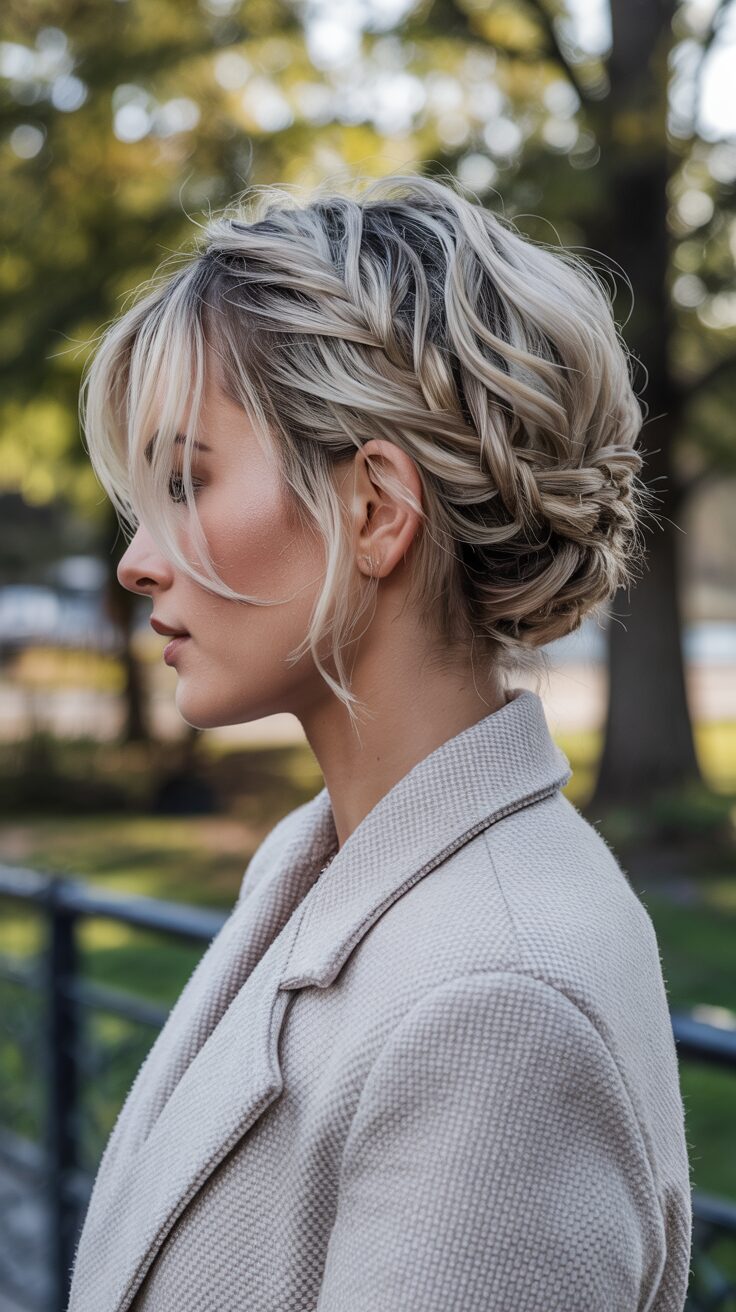 10 Short Hair Updo Ideas For Ladies to Try