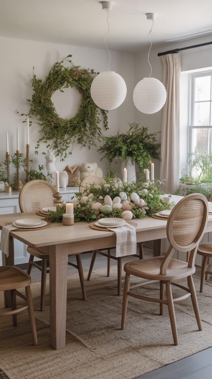 11 Elegant Neutral Easter Decor Ideas That Bring Sophisticated Spring Style