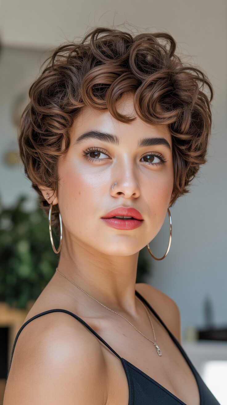 12 Short Curly Pixie Hair Ideas for Ladies: Bold, Beautiful & Liberating