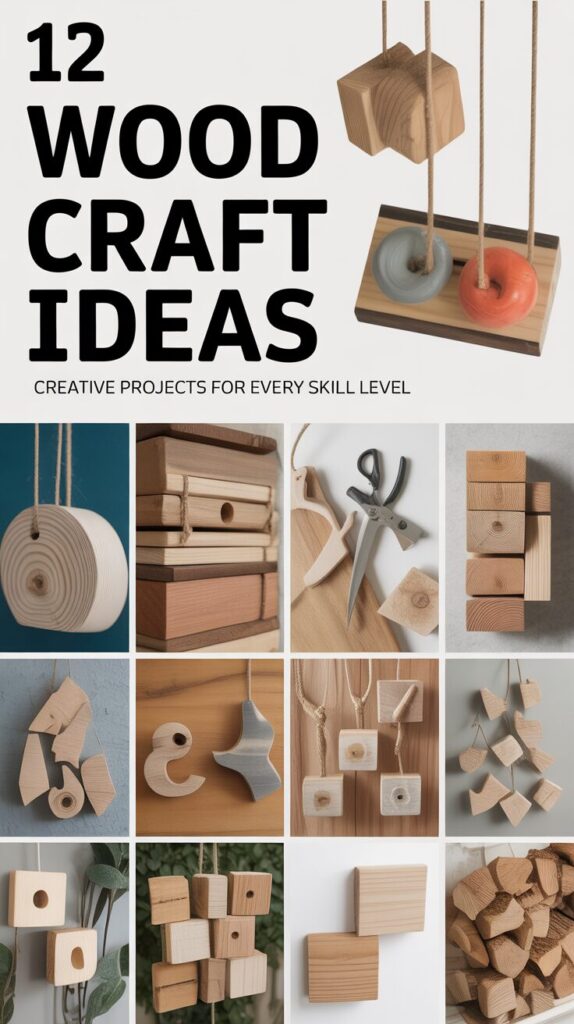 12 Wood Craft Ideas: Creative Projects for Every Skill Level