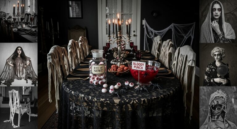 10 Halloween Party Aesthetic Decor Ideas That Will Haunt Your Guests