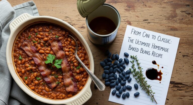 From Can to Classic: The Ultimate Homemade Baked Beans Recipe