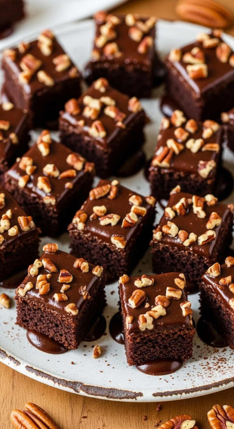 Texas Sheet Cake Bites Recipe: The Ultimate Party Dessert Recipe