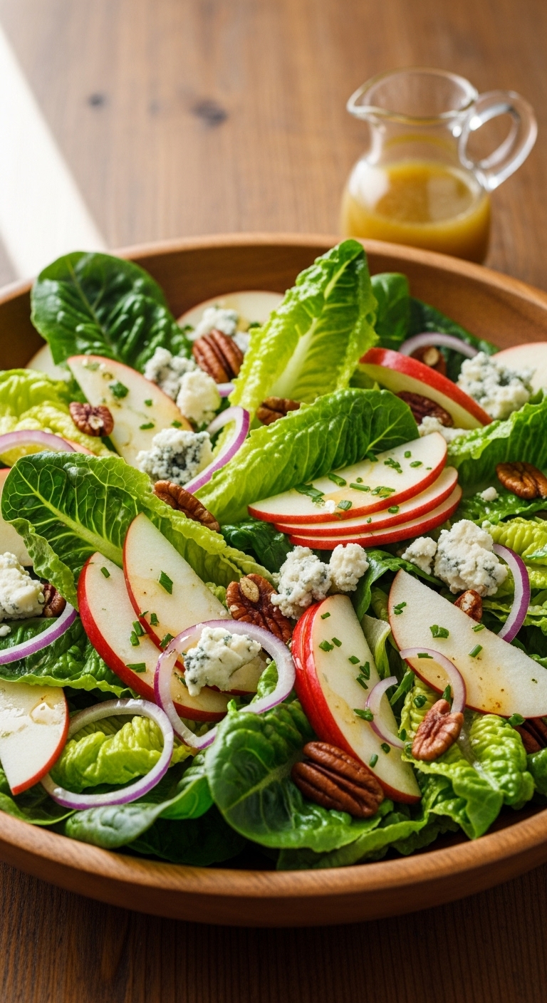Apple Pecan Blue Cheese Salad Recipe To Try Now