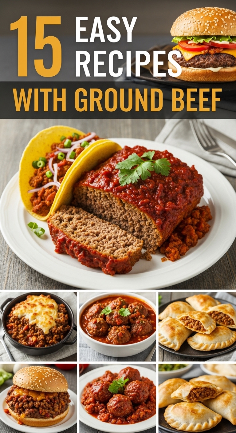 15 Easy Recipes With Ground Beef: Quick Weeknight Dinner Ideas