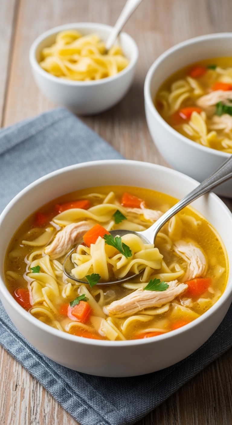 Classic Chicken Noodle Soup Recipe: Comfort in a Bowl