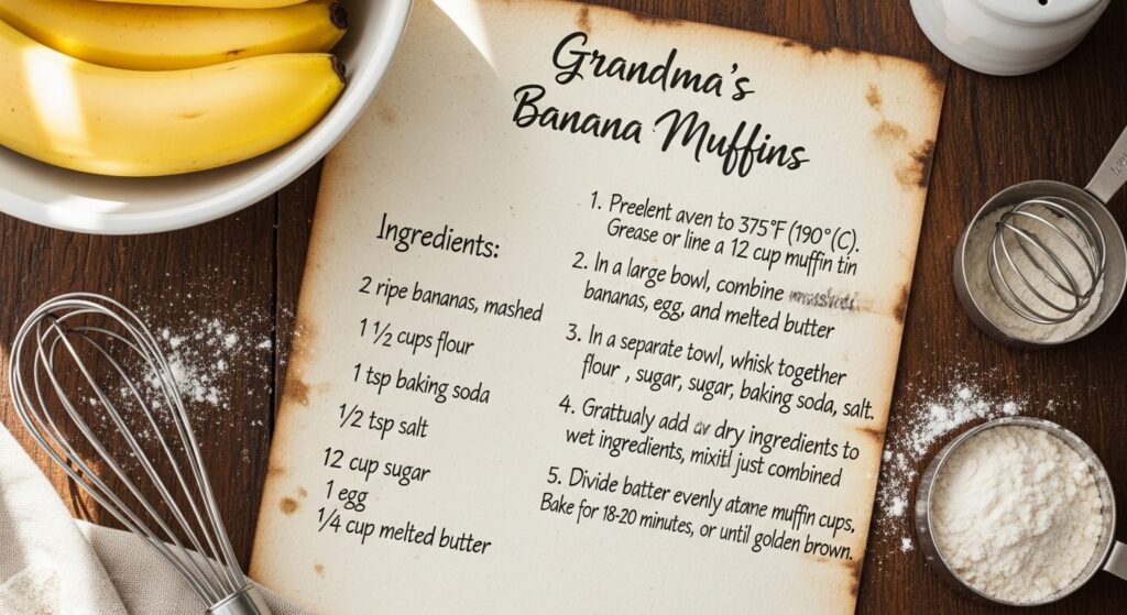The Only Banana Muffin Recipe You'll Ever Need To Taste
