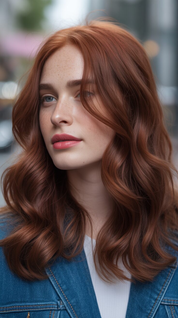 10 Chocolate Auburn Hair Color Ideas That Blend Rich Warmth