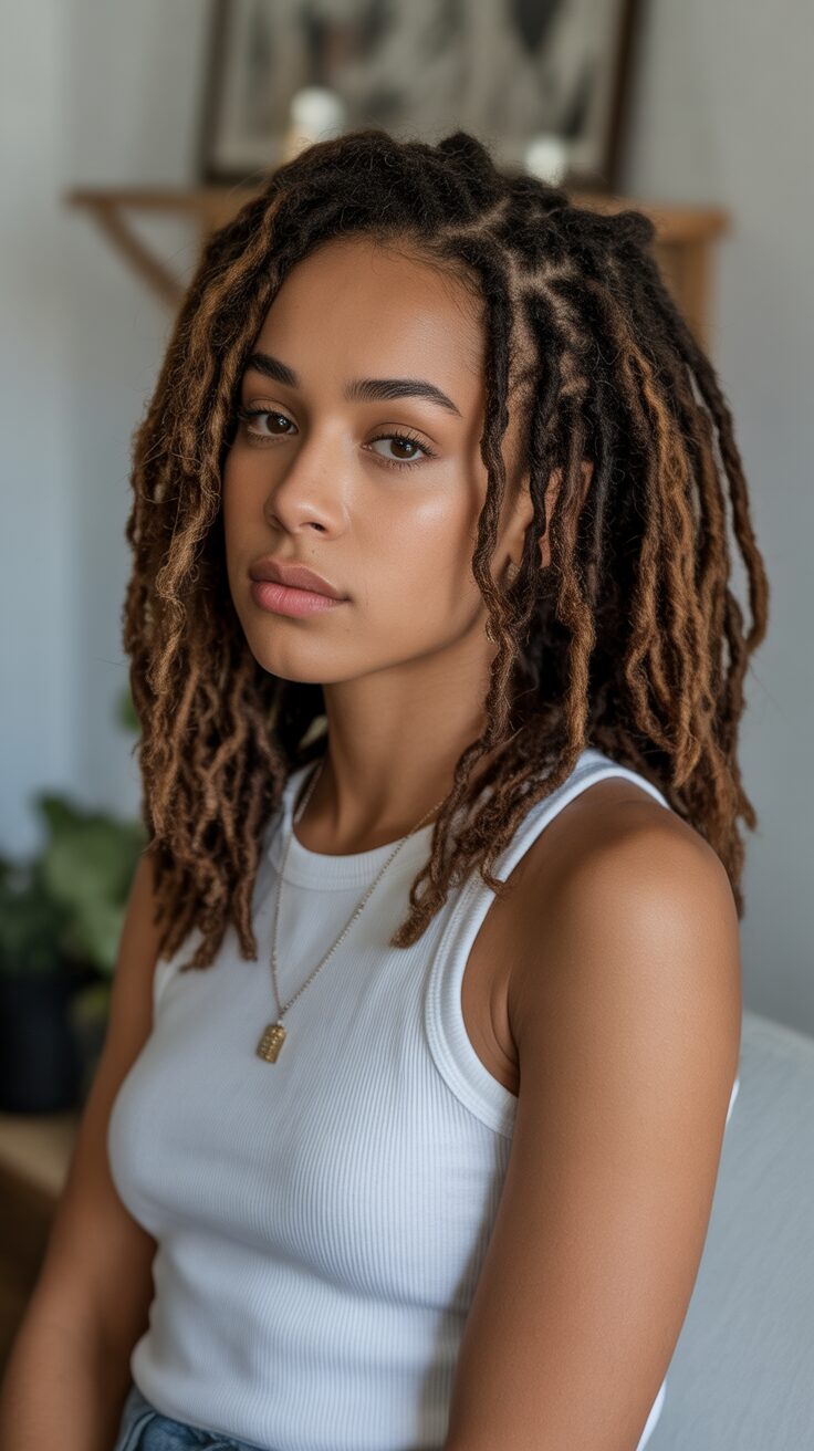 15 Locs Hairstyles For Ladies That Celebrate Natural Beauty