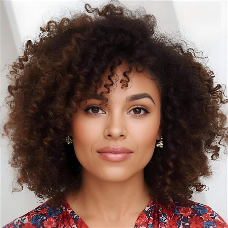 20 Face-Framing Curly Hairstyles for Ladies: Flaunt Your Features