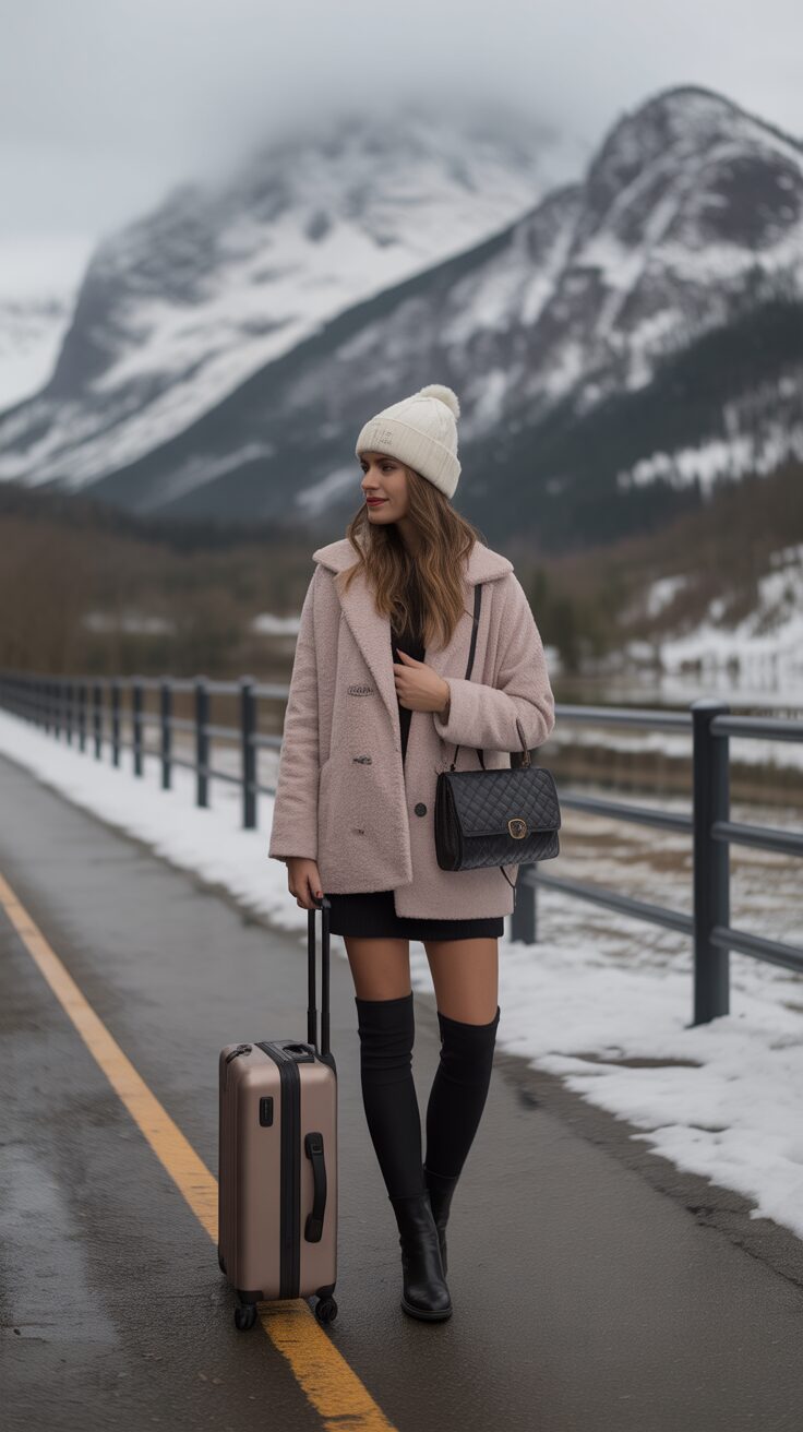 15 Chic Winter Travel Outfit Ideas Stylish, Warm & Practical Looks