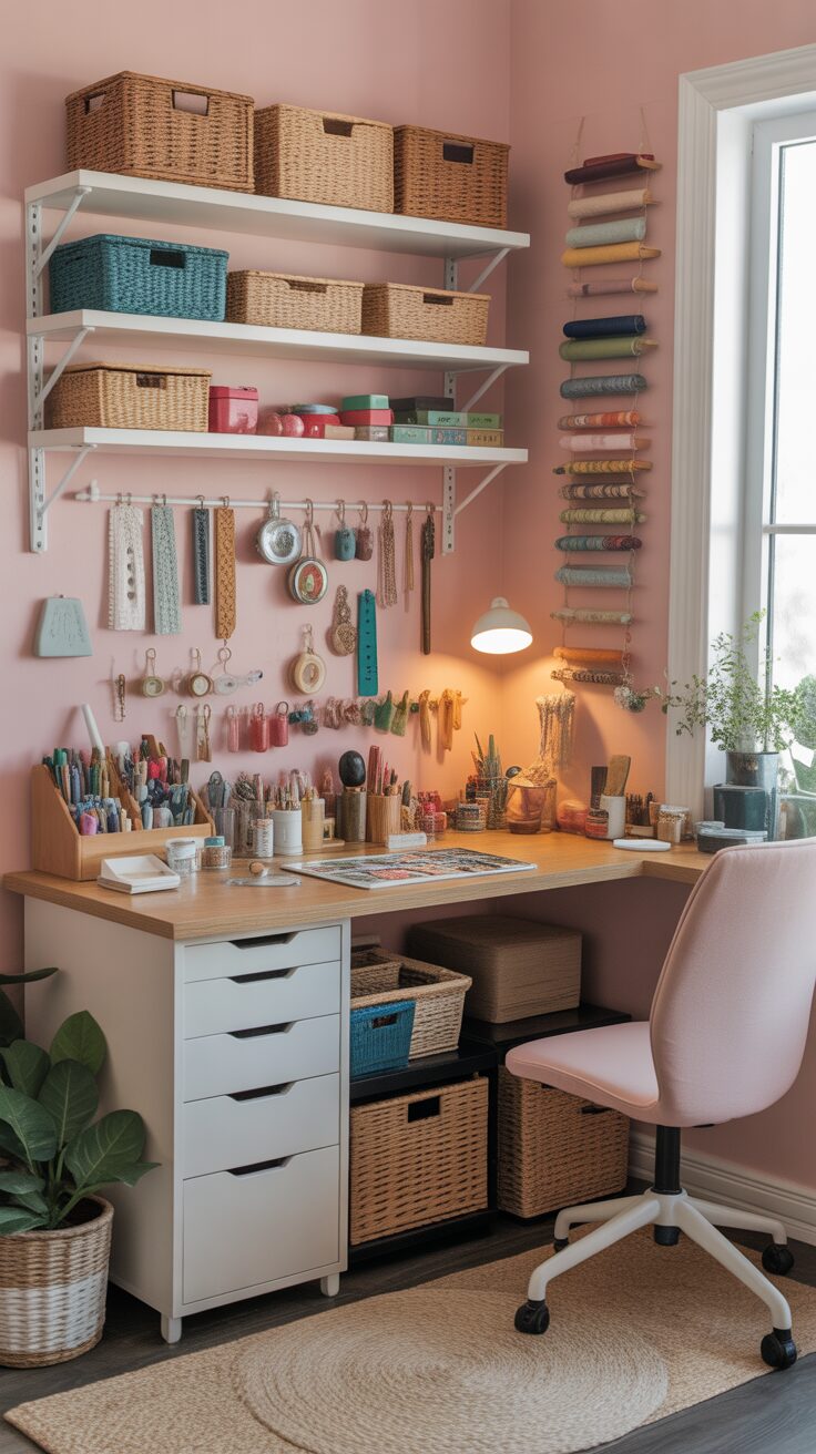 15 Genius Craft Room Organization Ideas: Maximize Space & Boost Creativity
