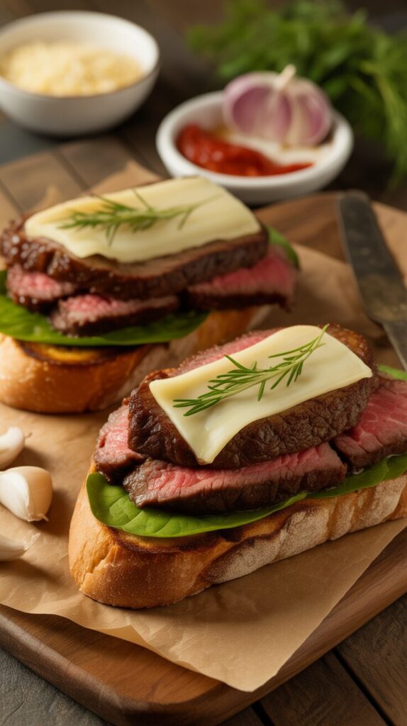The Ultimate Steak and Cheese Garlic Toast Recipe: A Gourmet Sandwich Experience