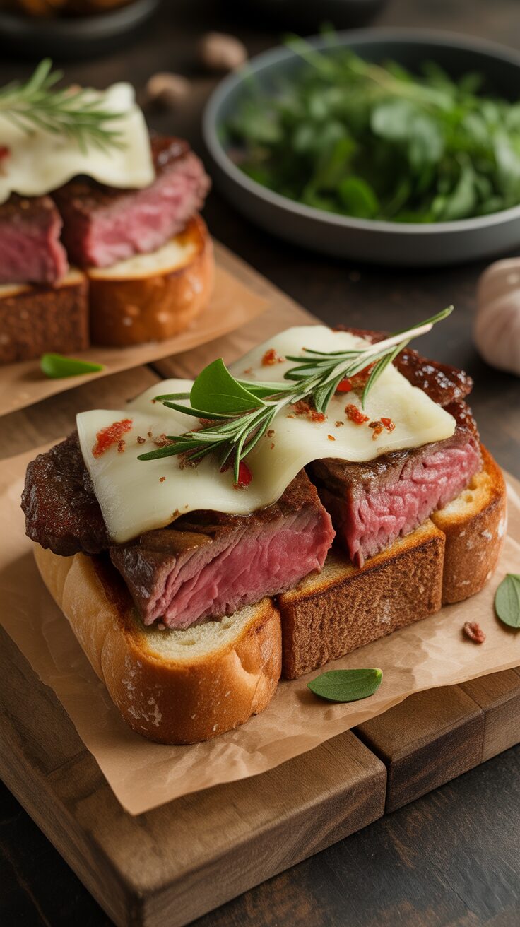 The Ultimate Steak and Cheese Garlic Toast Recipe: A Gourmet Sandwich Experience