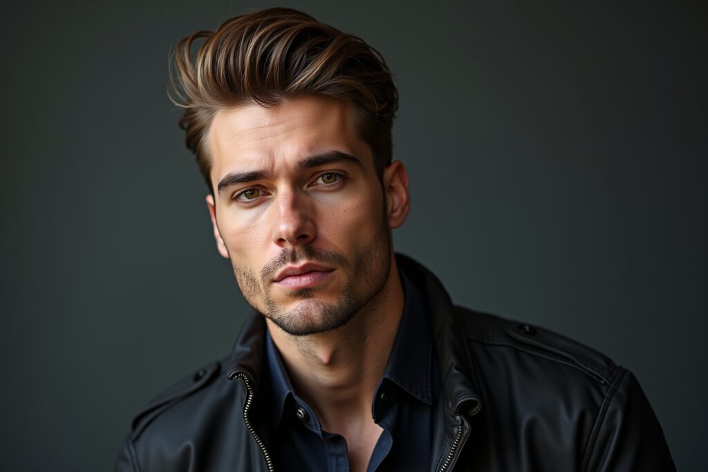 8 Messy Slick Back Hair Styles Men Need to Try