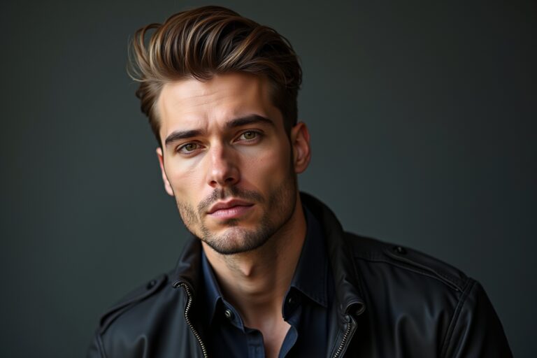 8 Messy Slick Back Hair Styles Men Need to Try